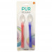 Pur Long Handle Soft Tip Spoons 2pcs (5404)